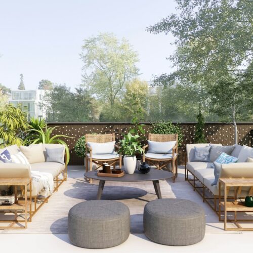 Mobili da giardino in inverno: come proteggerli, coprirli e riporli